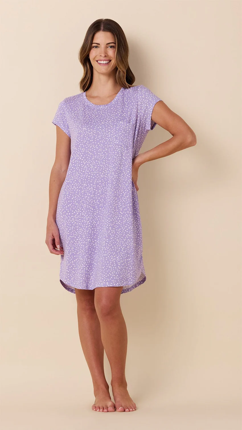 Short Sleeved Sleep Shirt