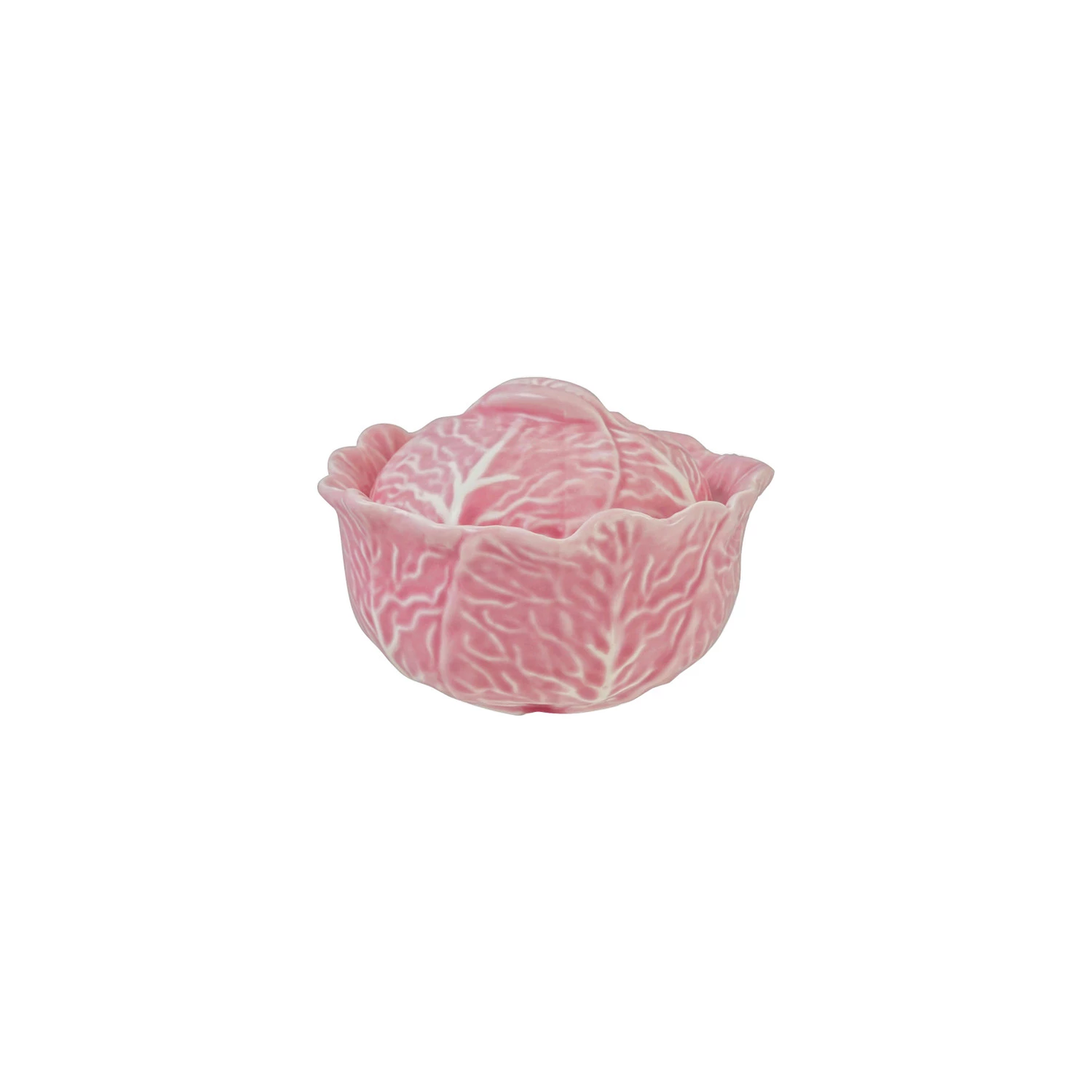 Pink Cabbage Small Baker w/ Lid