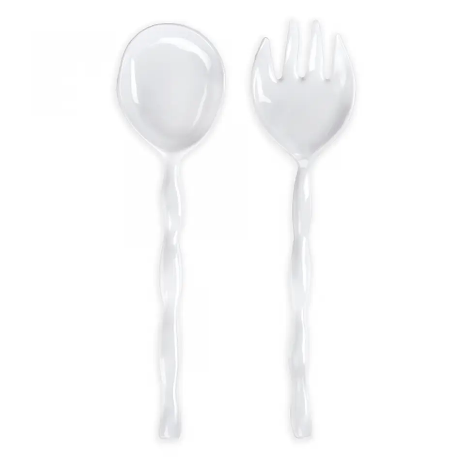 Ruffle Salad Servers