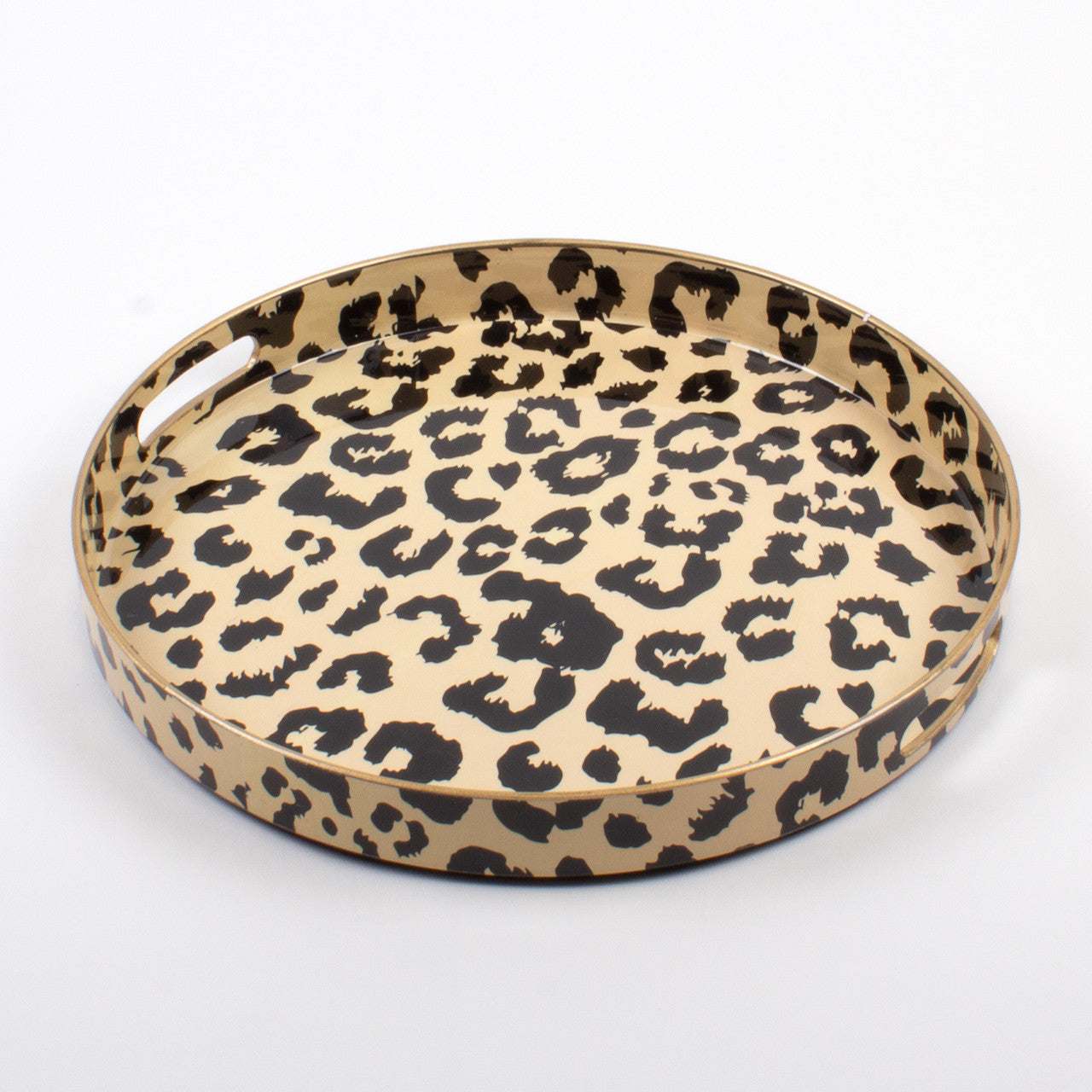 Tray, Leopard - Round