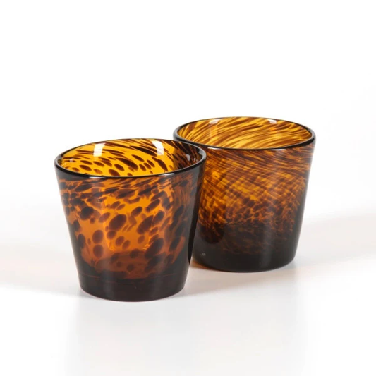 Sahara Tortoise Tumbler, Set of 4