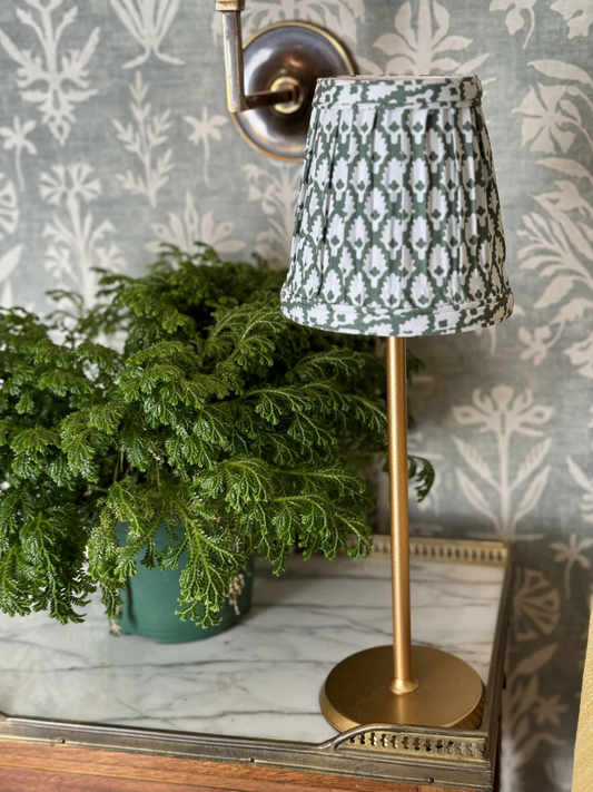 Green Fabric Poldina Shade Cover