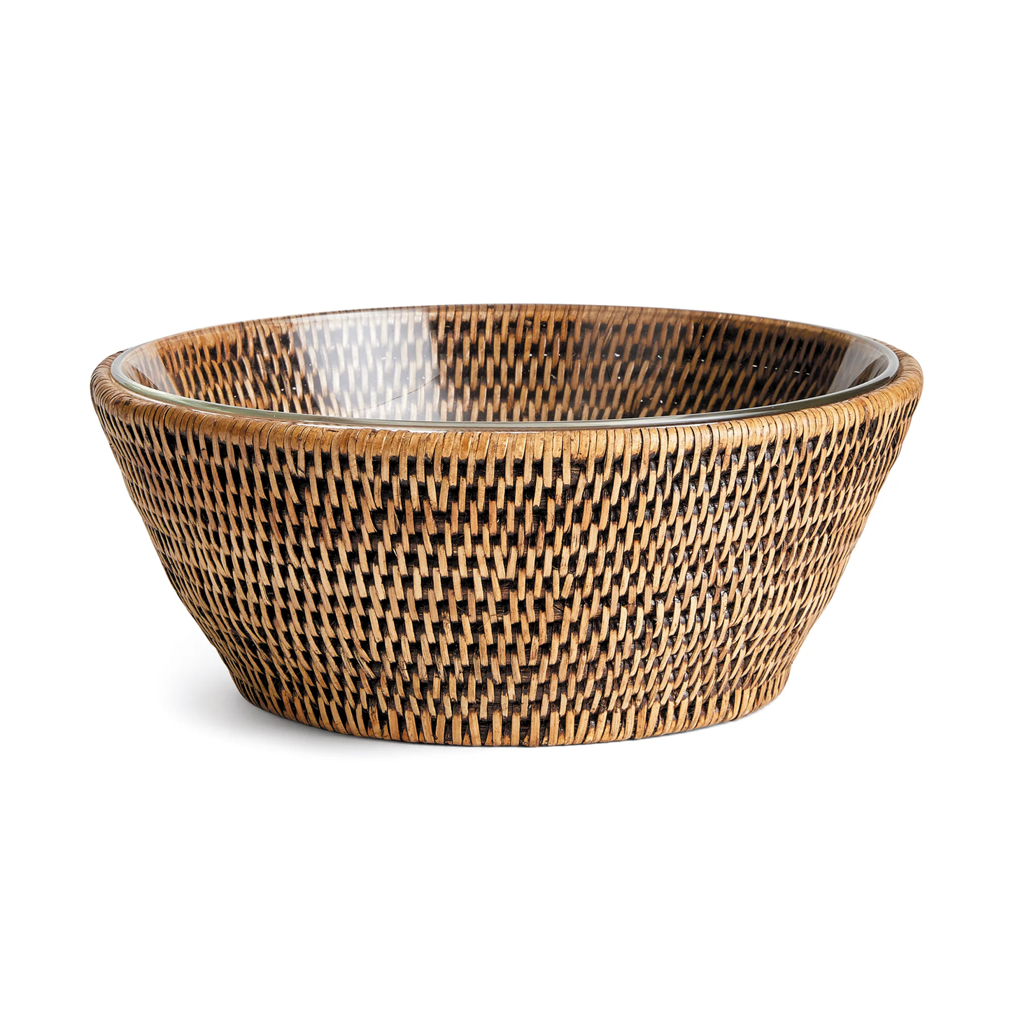 Burma Rattan Serving Bowl w/ Liner