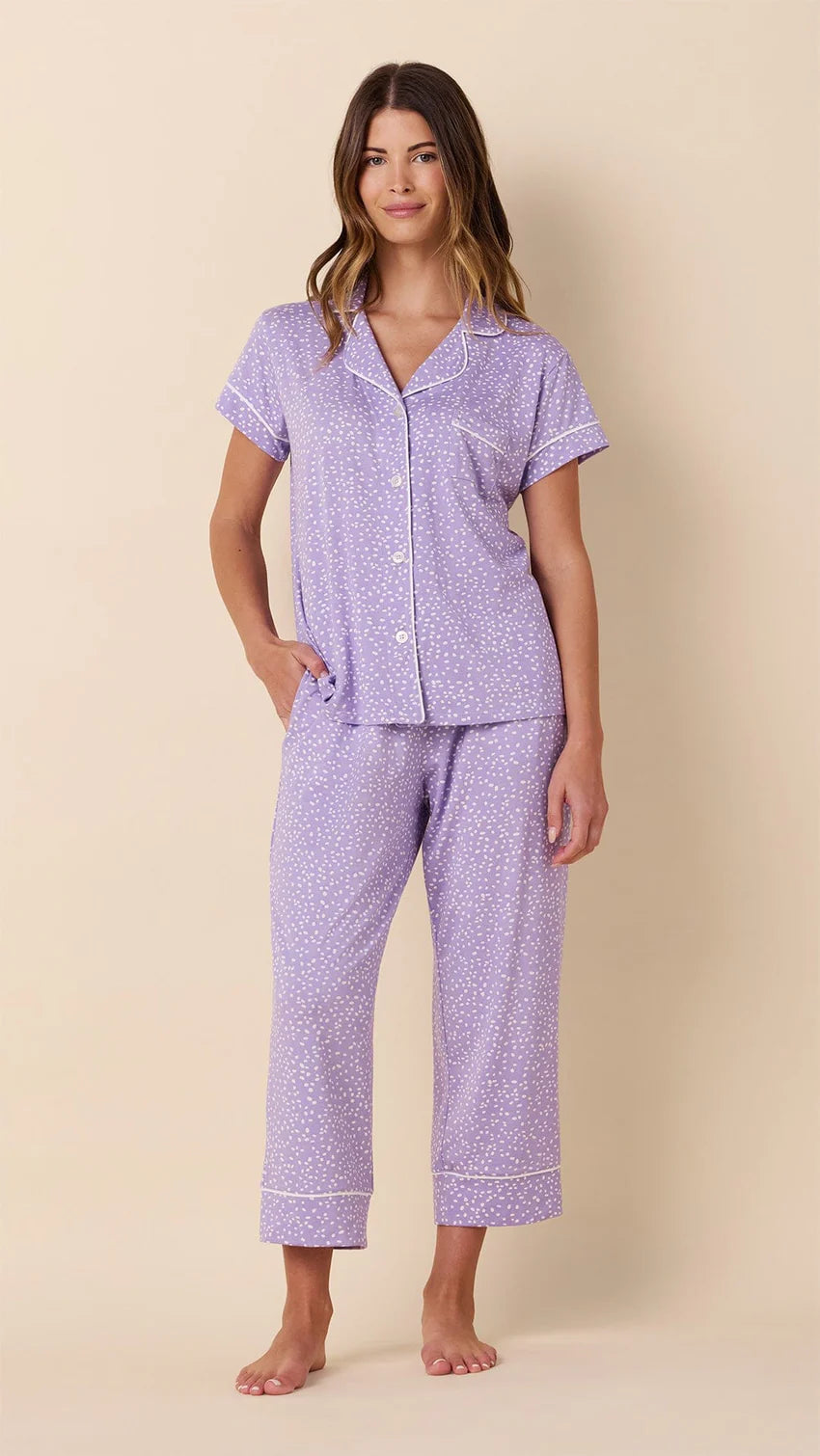 Pima Knit Capri