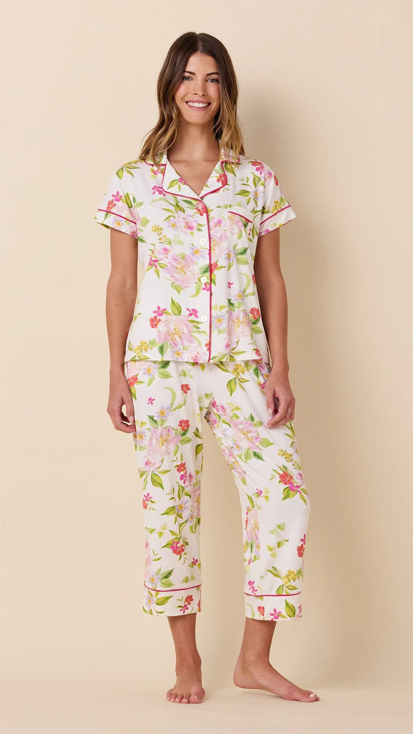 Pima Knit Capri