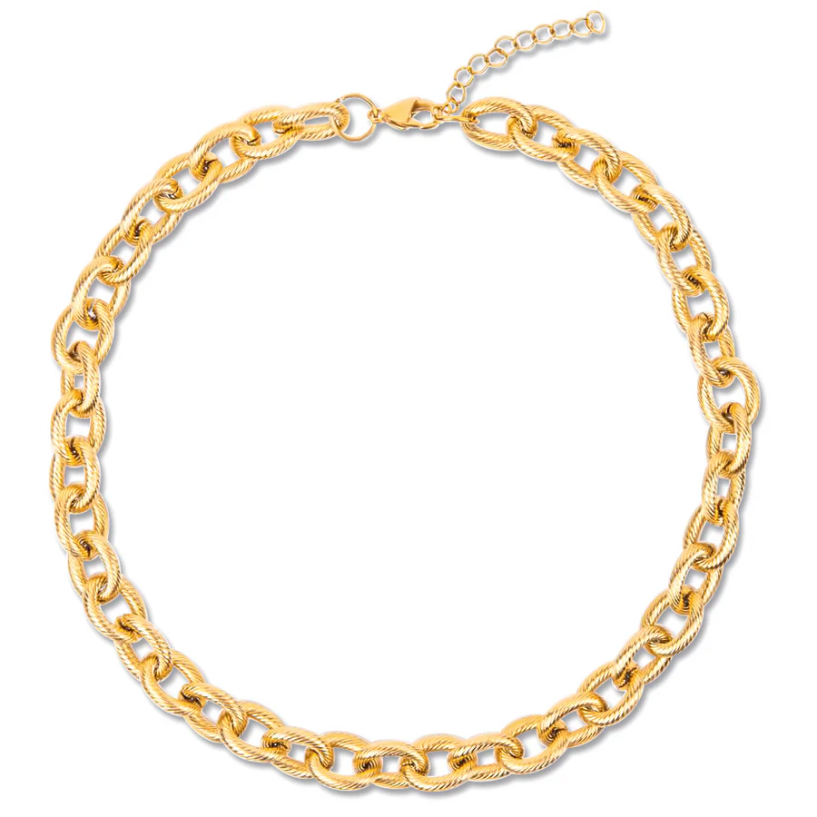 Stevie Chunky Chain Necklace GOLD