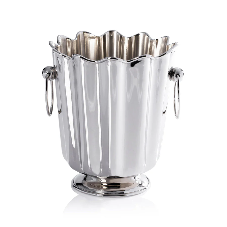 Orleans Brass Wine/Champagne Bucket - Polished Nickel