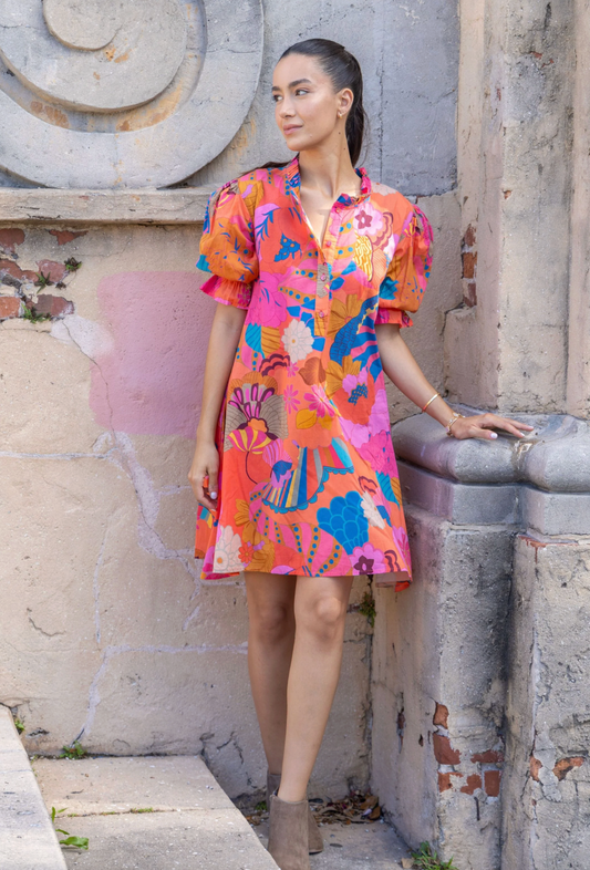 Lourdes Dress Gypsy Garden