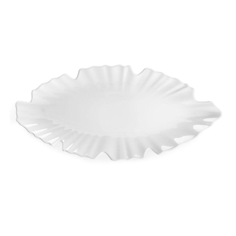 Zen 16x7 White Small Platter