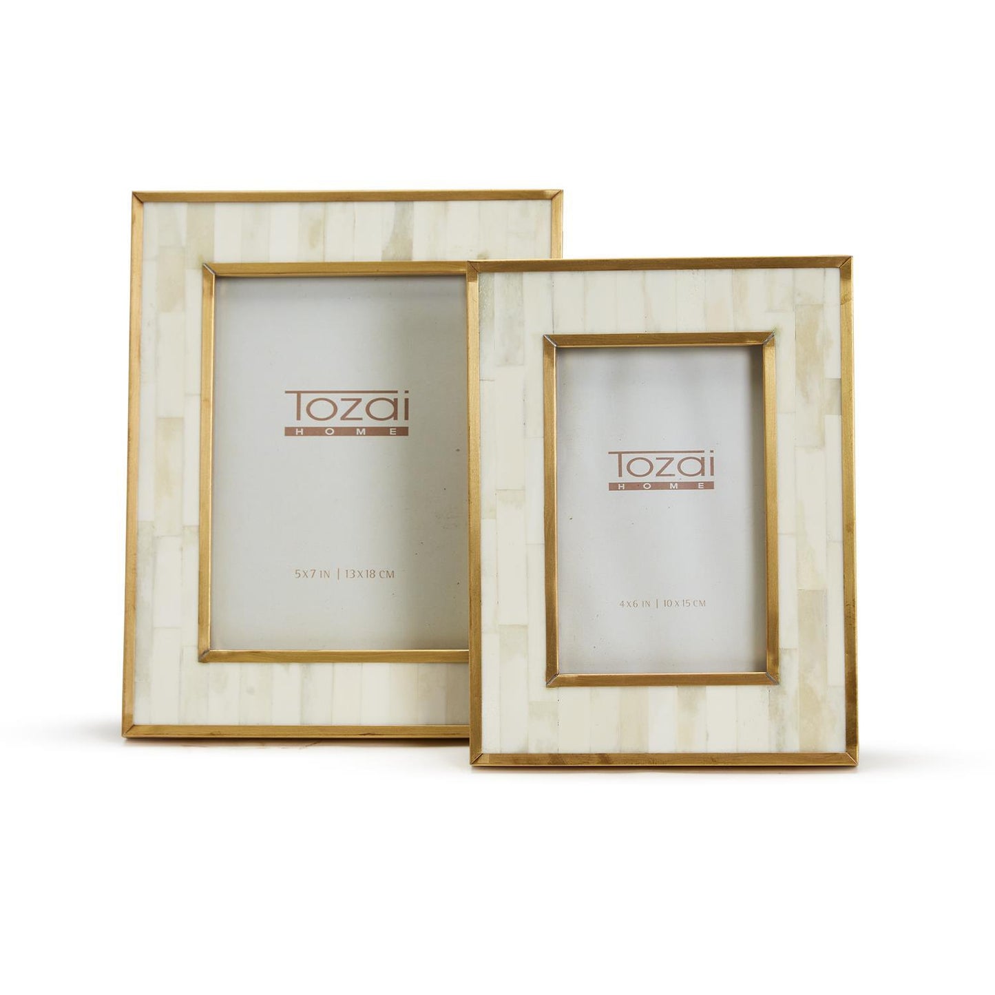 Photo Frame with Brass Border Small