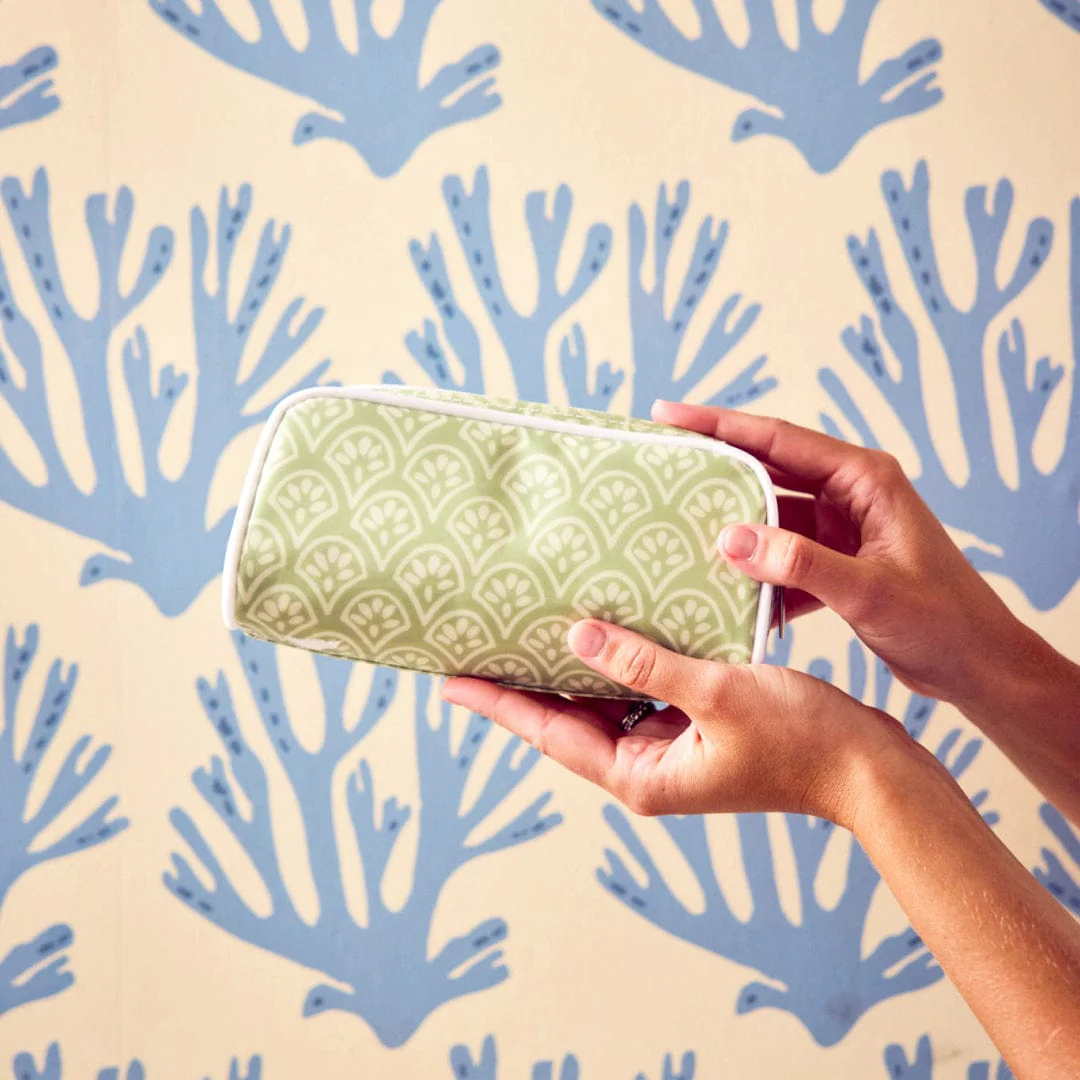 Patterned Toiletry Bag