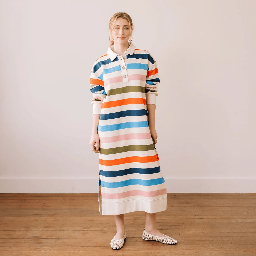 Confetti Stripe Juno Dress