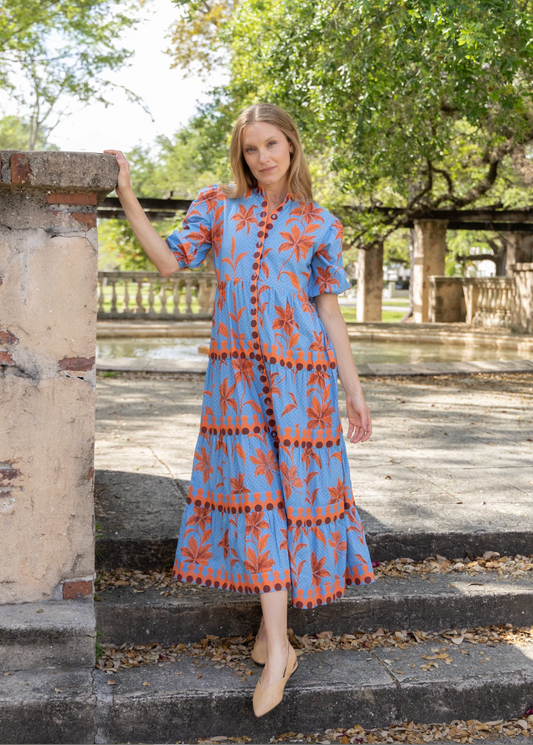 Milena Dress Azure