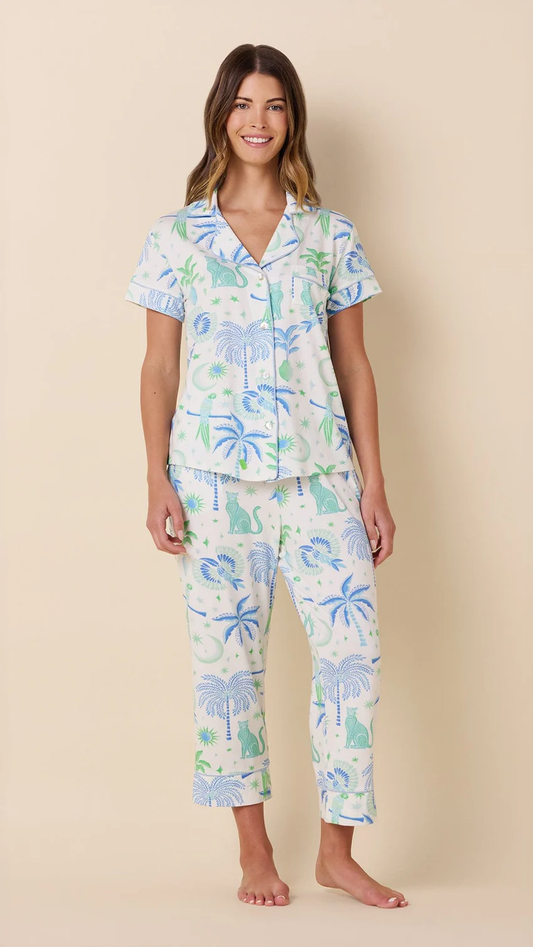 Pima Knit Capri