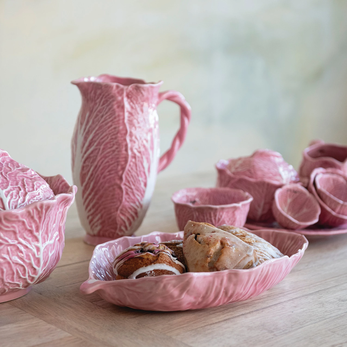 Pink Cabbage Platter