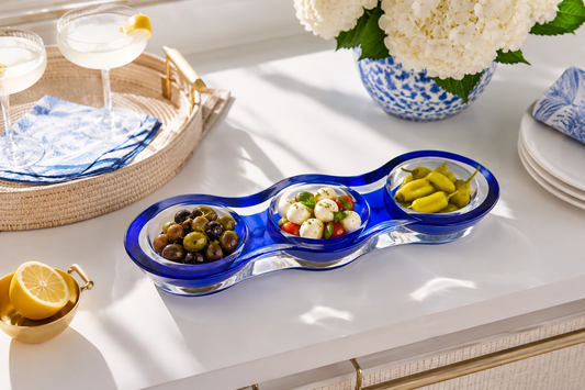 Grazing Bowl, Indigo