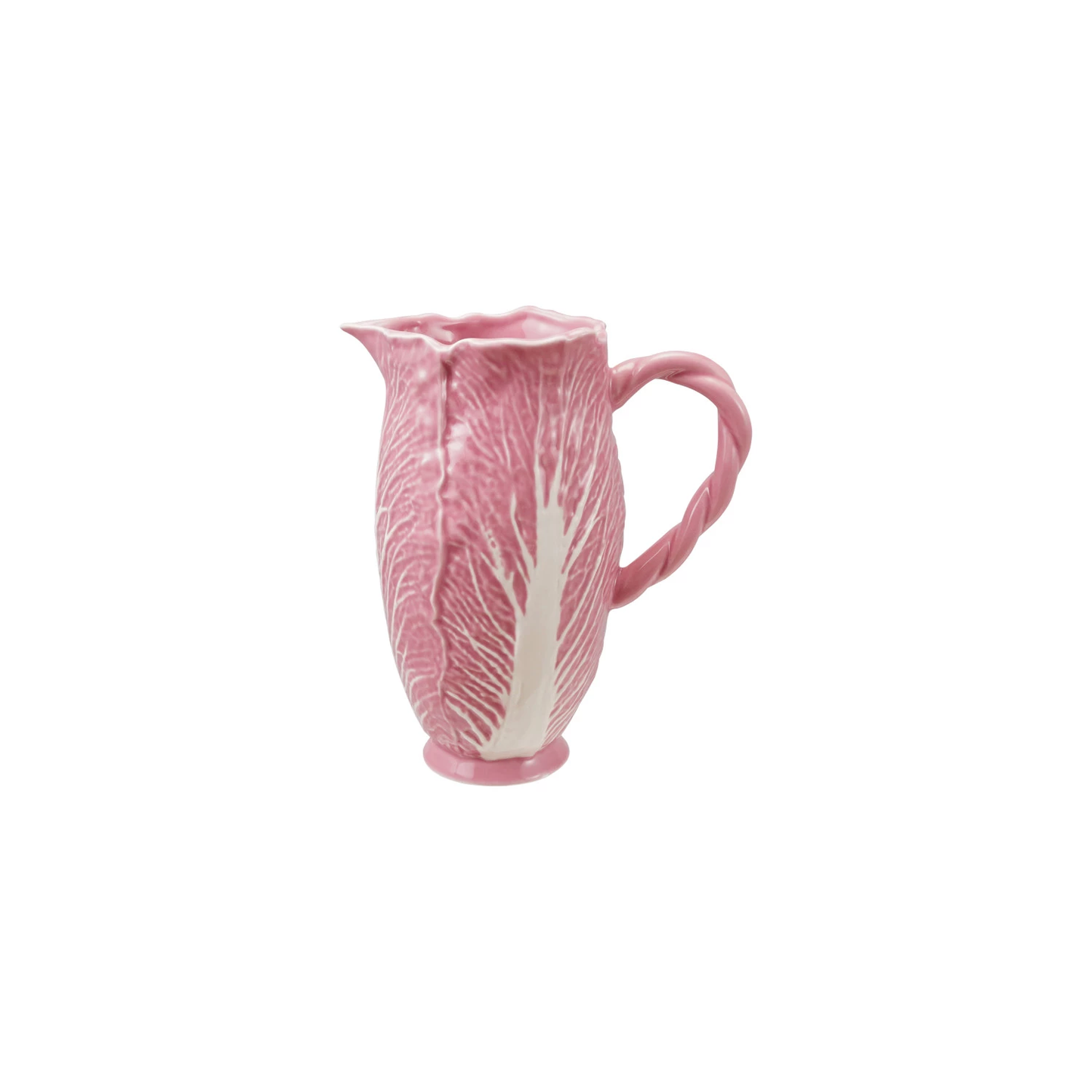 Pink Cabbage Shaped Pitcher