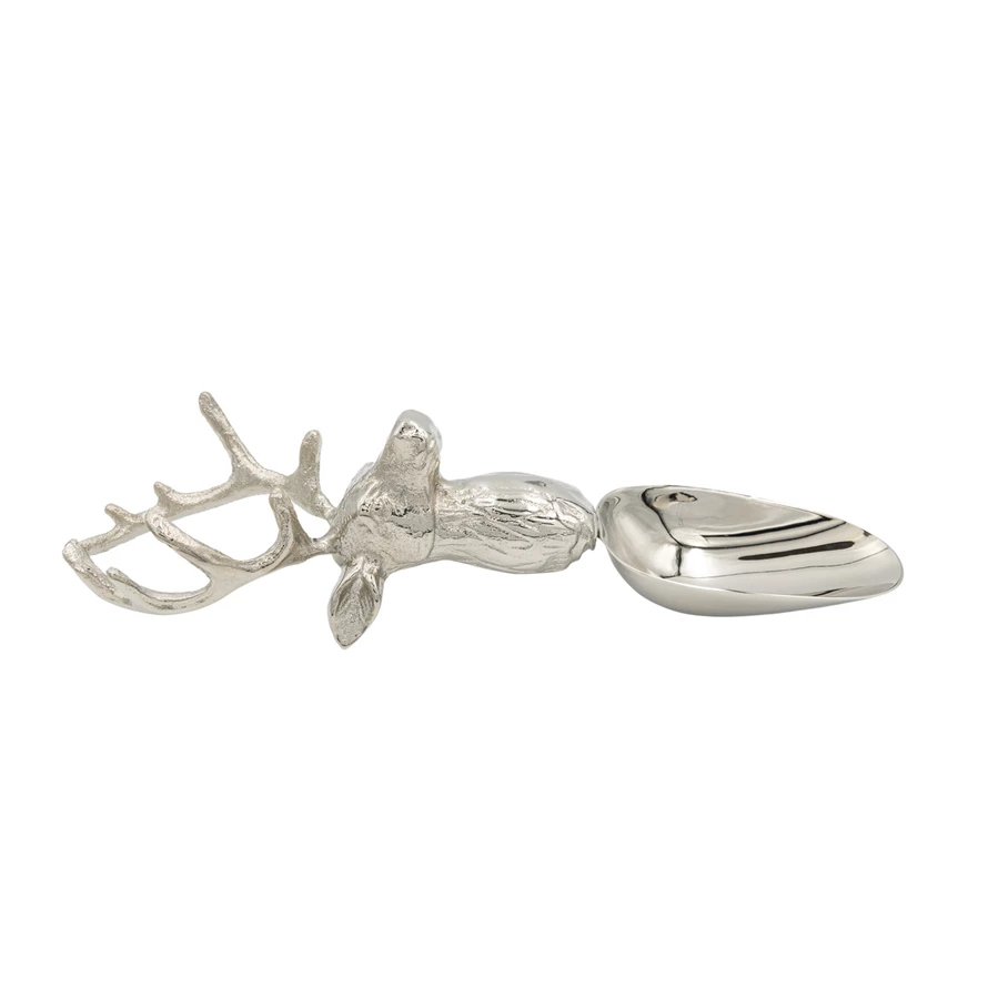 Deer Head Aluminum Scoop