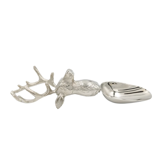 Deer Head Aluminum Scoop