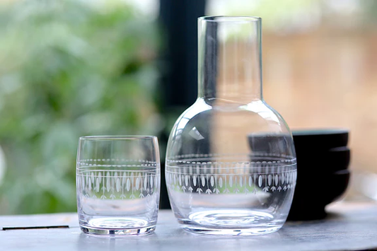 Carafe Set with Oval Design