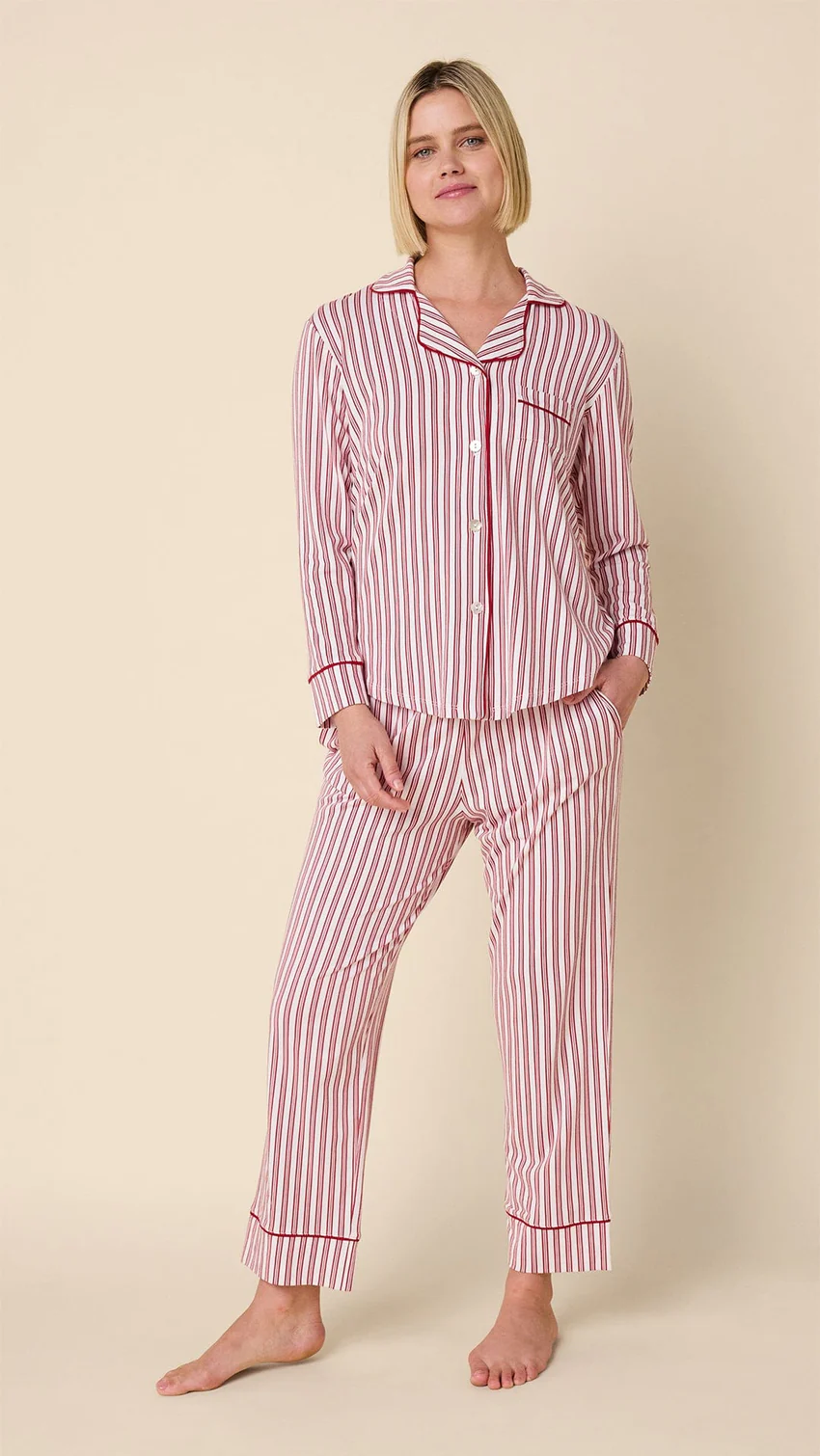 Pima Knit Pajama L/S