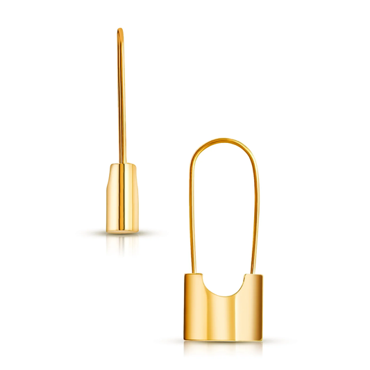 Londyn Lock Earring GOLD