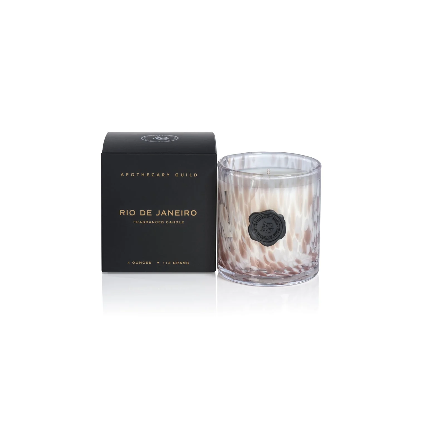 AG Opal Glass Candle Jar