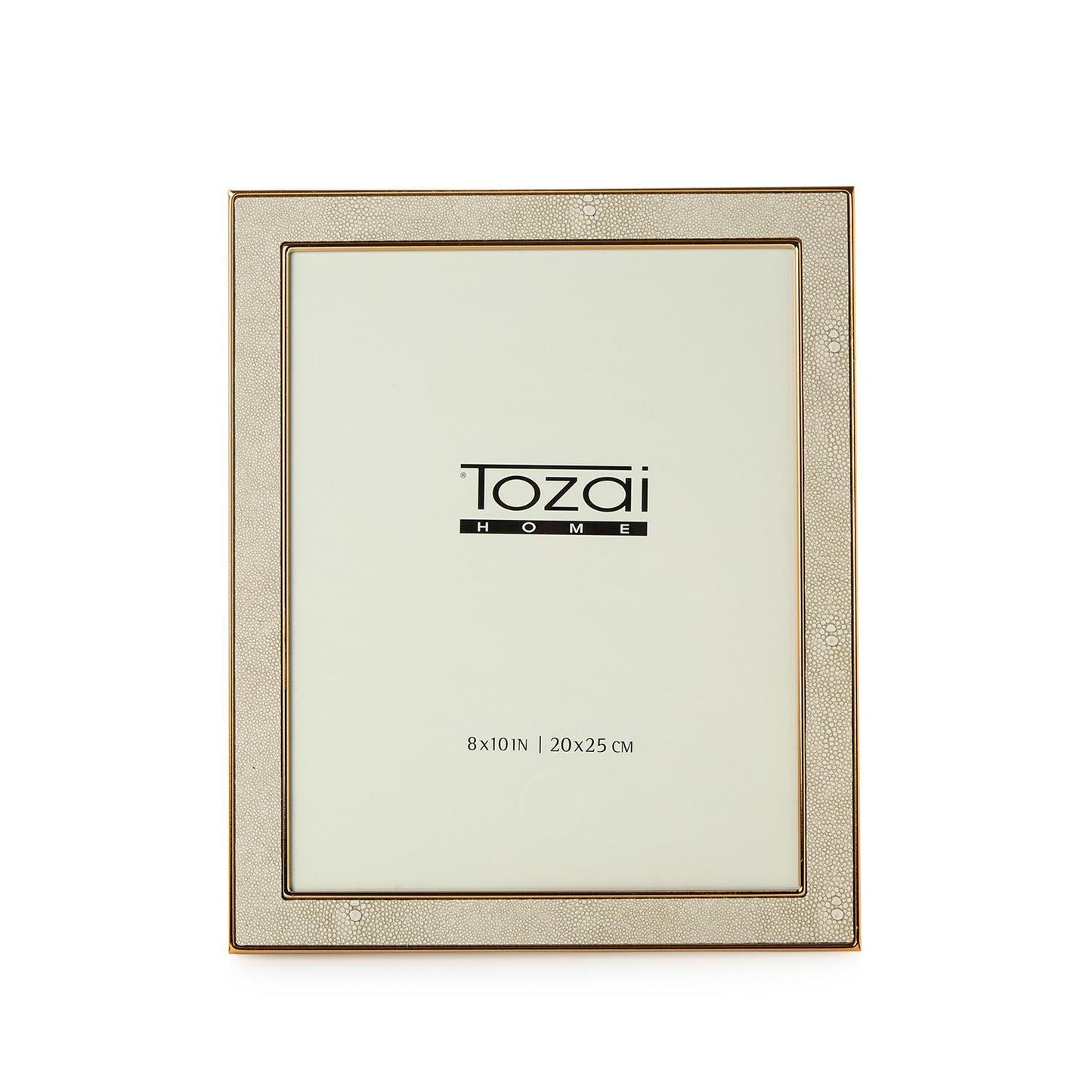 Ivory Shagreen Frame 8x10