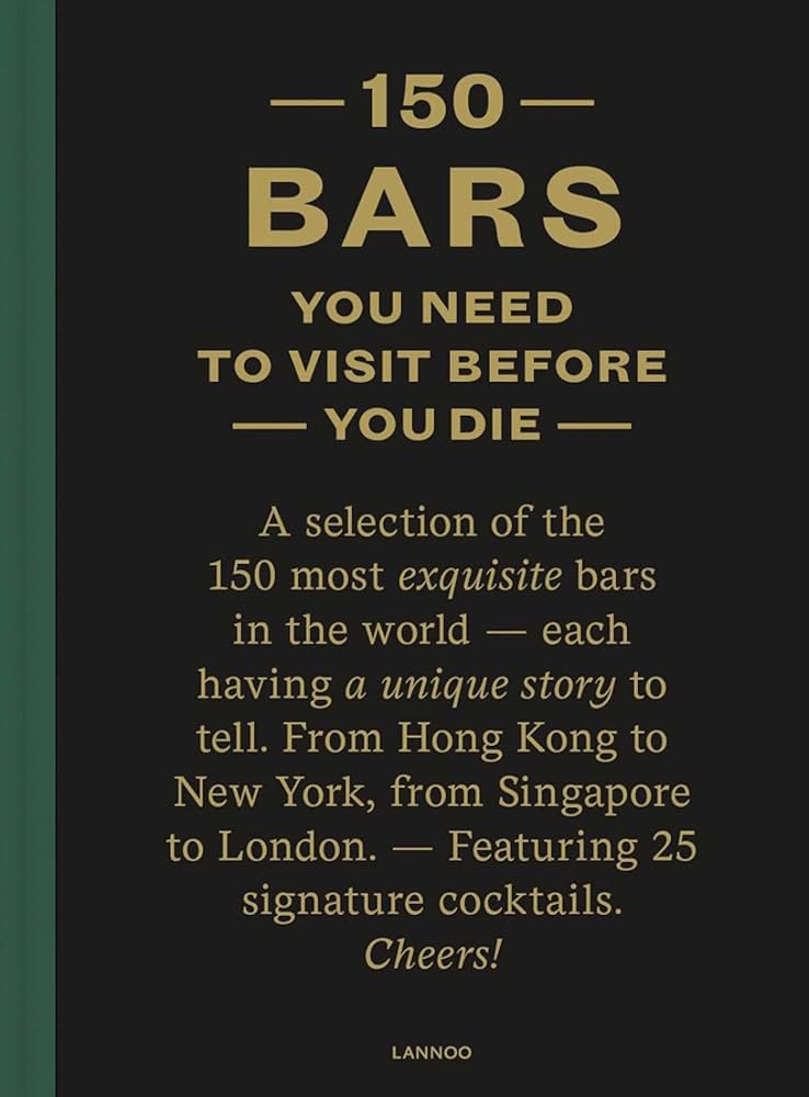 150 Bars You Need to Visit Book