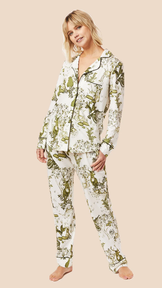 Pima Knit Pajama L/S