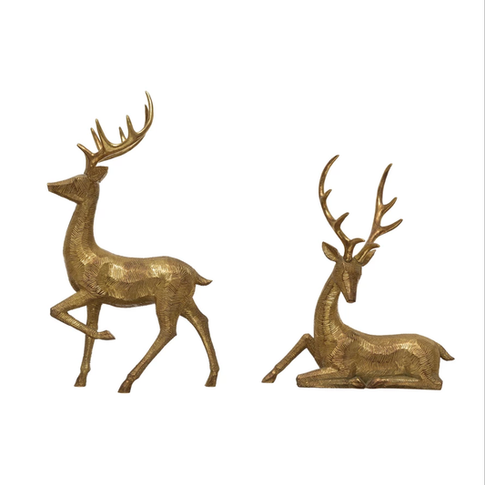 Resin Deer, Gold